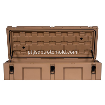 4X4 Acessórios de acampamento ao ar livre Caixa de ferramentas rotomoldada Caixa de teto de carro Caixa de rack de teto Caso de carga